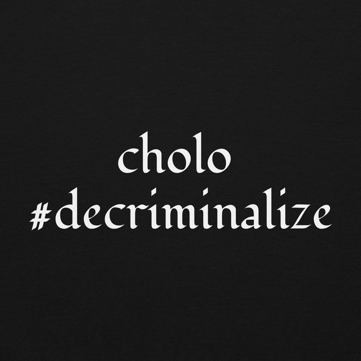 decriminalize