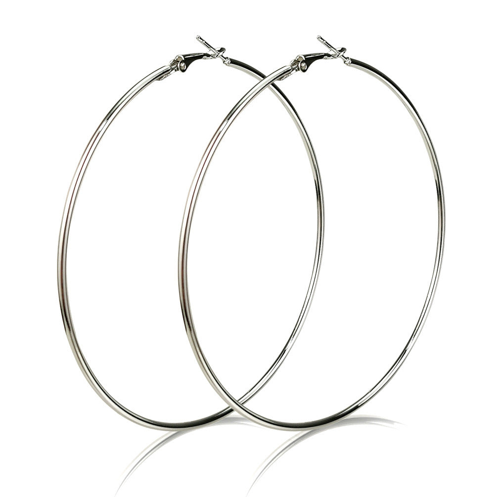 Large Hoop Earrings  90mm