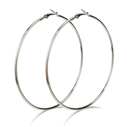 Large Hoop Earrings  90mm