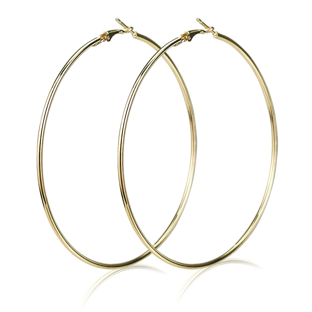 Large Hoop Earrings  90mm