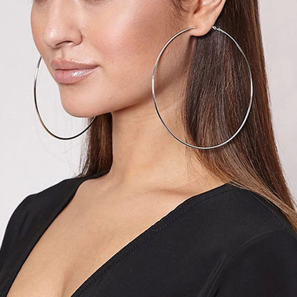 Large Hoop Earrings  90mm